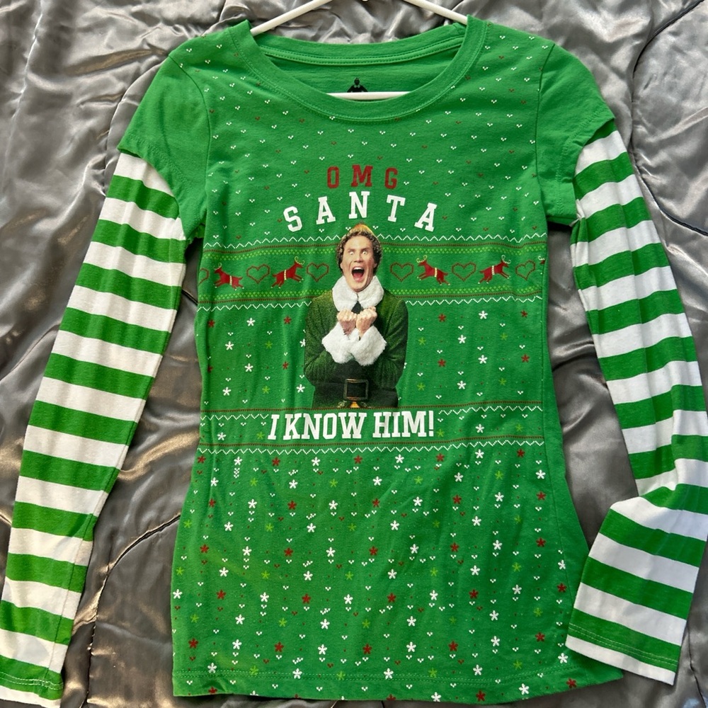 Elf Christmas Long Sleeve Shirt